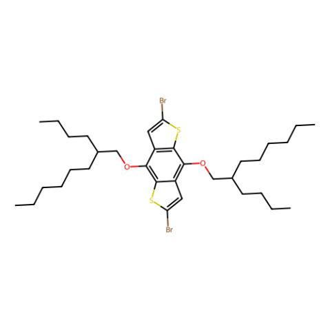 aladdin 阿拉丁 D155673 2,6-二溴-4,8-双[(2-丁基正辛基)氧]苯并[1,2-b:4,5-b']二噻吩 1336893-15-2 >94.0%(HPLC)