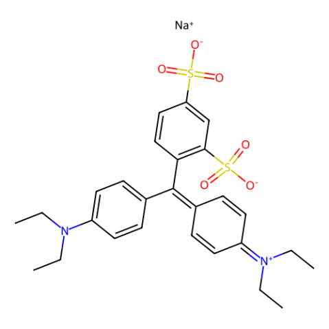 aladdin 阿拉丁 P107927 专利蓝 VF 钠盐 129-17-9 Dye content 50 %