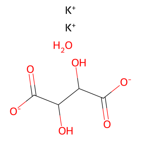 aladdin 阿拉丁 P112433 酒石酸钾 半水合物 6100-19-2 AR