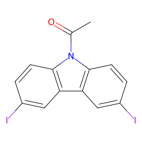 aladdin 阿拉丁 A121492 9-乙酰基-3,6-二碘咔唑 606129-89-9 96%
