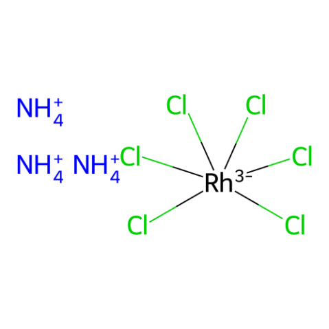 aladdin 阿拉丁 A111022 氯铑酸铵 15336-18-2 Rh 27.5%