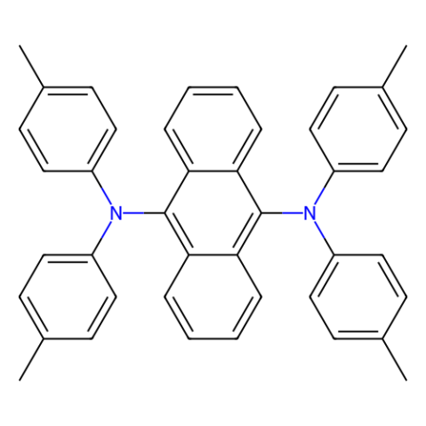aladdin 阿拉丁 B151885 9,10-双[N,N-二(对甲苯基)氨基]蒽 177799-16-5 >98.0%(HPLC)