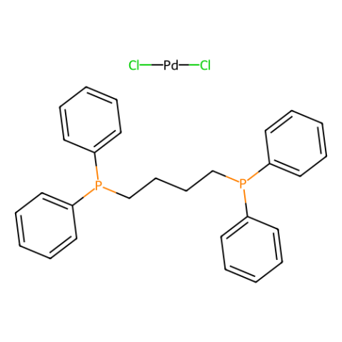 aladdin 阿拉丁 B101055 1,4-双(二苯基膦丁烷)二氯化钯 29964-62-3 98%