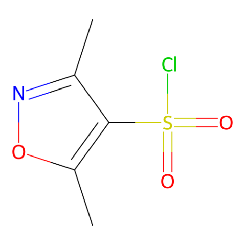 aladdin 阿拉丁 D123165 3,5-二甲基异噁唑-4-磺酰(基)氯 80466-79-1 98%