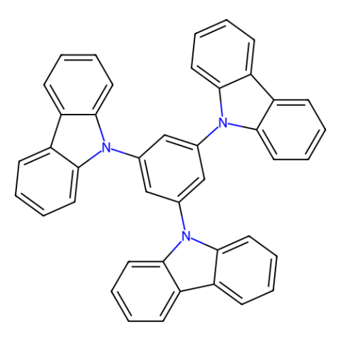 aladdin 阿拉丁 T123337 1,3,5-三(9H-咔唑-9-基)苯 148044-07-9 >98.0%(HPLC)