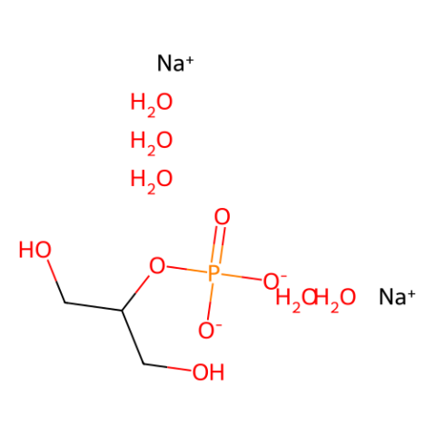 aladdin 阿拉丁 D106347 β-甘油磷酸钠五水合物 13408-09-8 >95.0%(T)