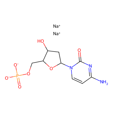 aladdin 阿拉丁 D113454 2′-脱氧胞苷-5′-磷酸二钠盐 13085-50-2 98%