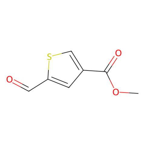aladdin 阿拉丁 F136718 2-甲酸基噻吩-4-羧酸甲脂 67808-66-6 95%