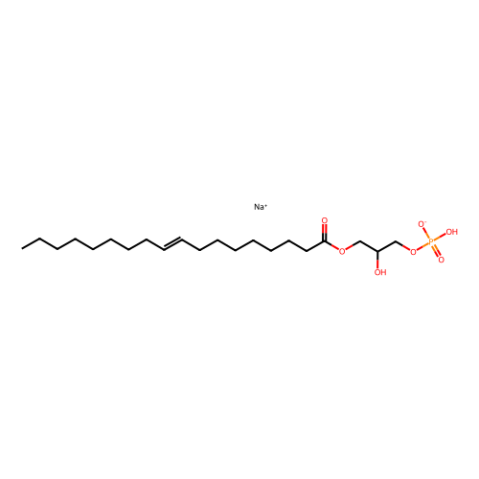 aladdin 阿拉丁 O130509 1-油酰基-2-羟基-sn-甘油-3-磷酸酯(钠盐) 325465-93-8 >99%