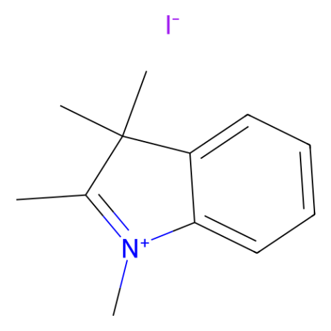 aladdin 阿拉丁 T136658 1,2,3,3-四甲基-3H-吲哚鎓碘化物 5418-63-3 98%