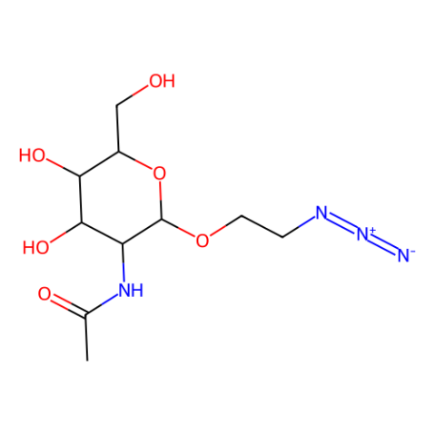 aladdin 阿拉丁 A151080 2-叠氮乙基-2-乙酰氨基-2-脱氧-β-D-吡喃葡萄糖苷 142072-12-6 >98.0%(HPLC)