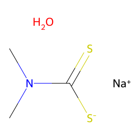 aladdin 阿拉丁 S106280 二甲基二硫代氨基甲酸钠 水合物 207233-95-2 98%