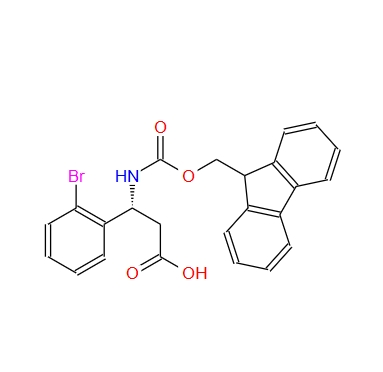 Fmoc-(R)-3-氨基-3-(2-溴苯基)-丙酸 517905-84-9