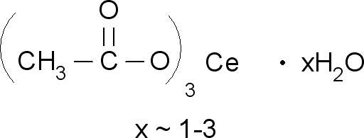 aladdin 阿拉丁 C106113 醋酸铈(III) 水合物 206996-60-3 99.99% metals basis