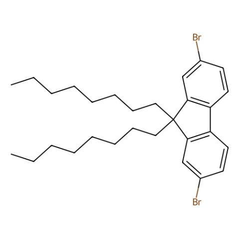 aladdin 阿拉丁 D102679 9,9-二辛基-2,7-二溴基芴 198964-46-4 97%