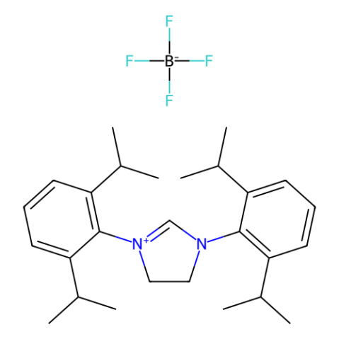 aladdin 阿拉丁 B115649 1,3-双(2,6-二异丙苯基)-4,5-二氢咪唑四氟硼酸盐 282109-83-5 97%