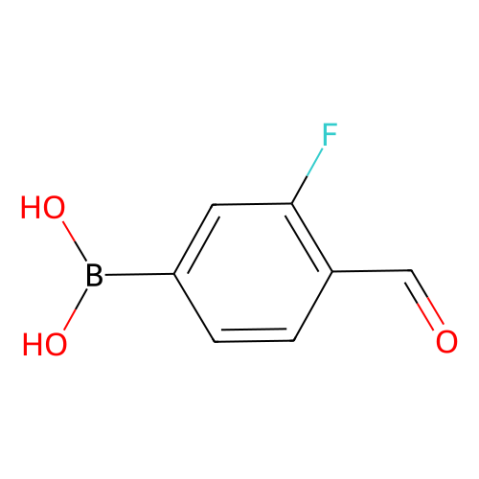 aladdin 阿拉丁 F104099 3-氟-4-醛基苯硼酸 248270-25-9 98%