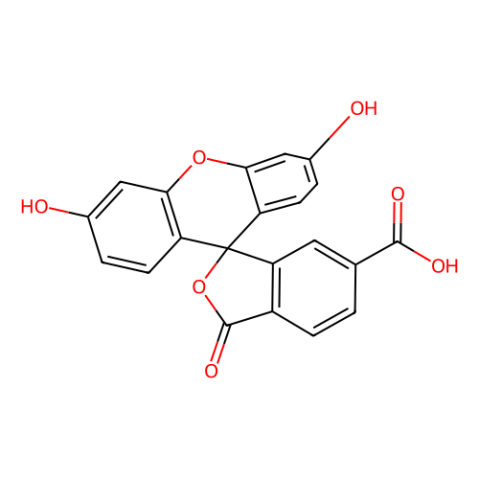 aladdin 阿拉丁 C105327 6-羧基荧光素 3301-79-9 95%