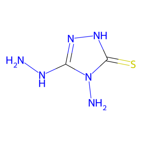 aladdin 阿拉丁 A100781 4-氨基-3-肼基-5-巯基-1,2,4-三唑 1750-12-5 AR,95%