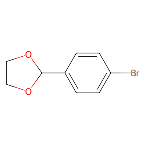 aladdin 阿拉丁 B153153 2-(4-溴苯基)-1,3-二氧戊环 10602-01-4 >98.0%(GC)