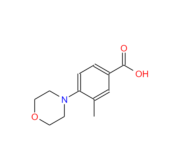 3-甲基-4-(4-吗啉基)苯甲酸