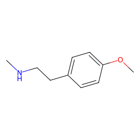 aladdin 阿拉丁 N159070 N-甲基-2-(4-甲氧基苯基)乙胺 4091-50-3 >95.0%(GC)(T)