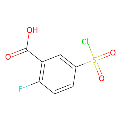 aladdin 阿拉丁 C135483 5-氯磺酰基-2-氟苯甲酸 37098-75-2 97%