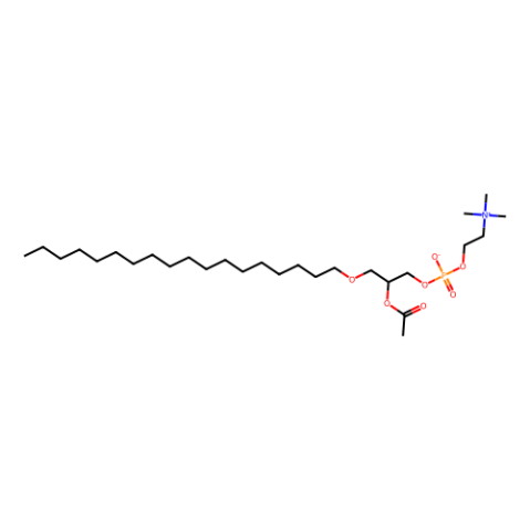 aladdin 阿拉丁 O130786 1-O-十八烷基-2-乙酰基-sn-甘油-3-磷酸胆碱 74389-69-8 >99%