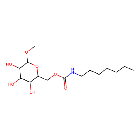 aladdin 阿拉丁 M124435 6-O-(N-庚甲酰)-甲基-α-D-葡萄糖苷 115457-83-5 98%