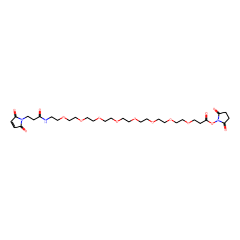 aladdin 阿拉丁 M122179 α-马来酰亚氨基丙酰-ω-琥珀酰亚胺-八聚乙二醇 756525-93-6 95%