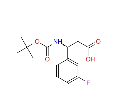 Boc-(S)-3-氨基-3-(3-氟-苯基)-丙酸 500770-72-9