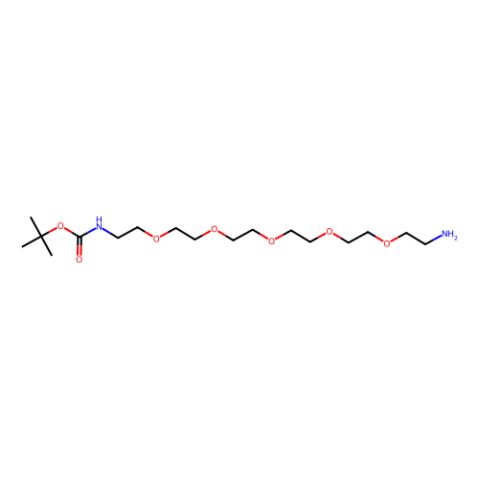 aladdin 阿拉丁 B122201 O-(2-氨基乙基)-O’-[2-(叔丁氧羰基-氨基)乙基]四乙二醇 189209-27-6 98%