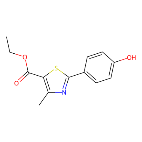 aladdin 阿拉丁 E131777 2-(4-羟基苯基)-4-甲基噻唑-5-羧酸乙酯 161797-99-5 97%