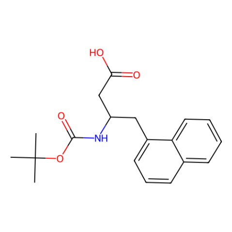 aladdin 阿拉丁 R137503 (R)-3-(Boc-氨基)-4-(1-萘基)-丁酸 190190-49-9 95%