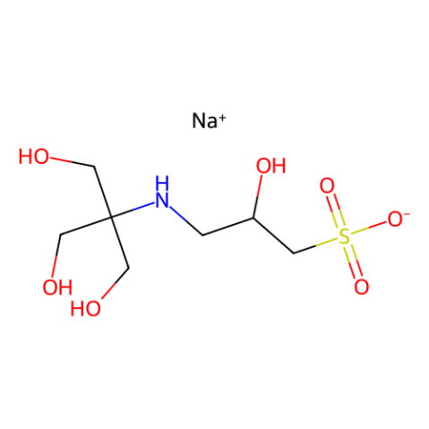 aladdin 阿拉丁 T120624 3-[N-三(羟甲基)甲胺]-2-羟基丙磺酸 钠盐 105140-25-8 99%