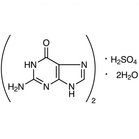 aladdin 阿拉丁 G112478 硫酸鸟嘌呤 二水合物 10333-92-3 98%