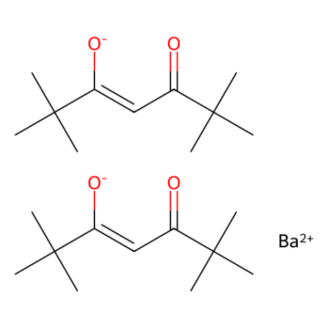 aladdin 阿拉丁 B115829 双(2,2,6,6-四甲基-3,5-庚二酮酸)钡 水合物 17594-47-7 98%