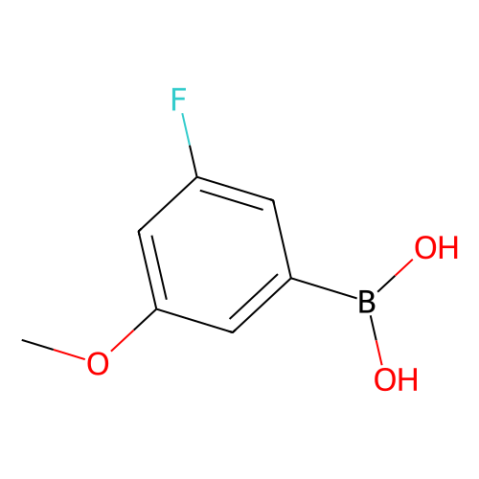 aladdin 阿拉丁 F134081 3-氟-5-甲氧基苯硼酸 (含有数量不等的酸酐) 609807-25-2 98%