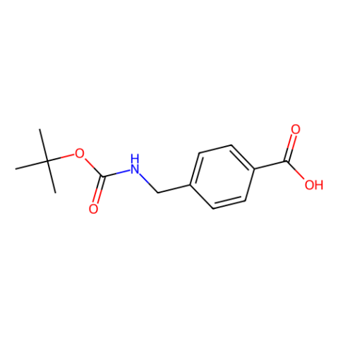 aladdin 阿拉丁 W133656 4-[(叔丁氧羰基氨基)甲基]苯甲酸 33233-67-9 98%