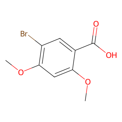 aladdin 阿拉丁 W136233 5-溴-2,4-二甲氧基苯甲酸 32246-20-1 97%