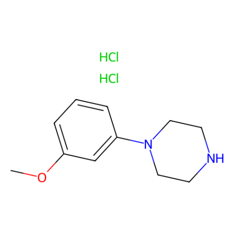 aladdin 阿拉丁 M137680 1-(3-甲氧基苯基) 哌嗪 二盐酸盐 6968-76-9 97%