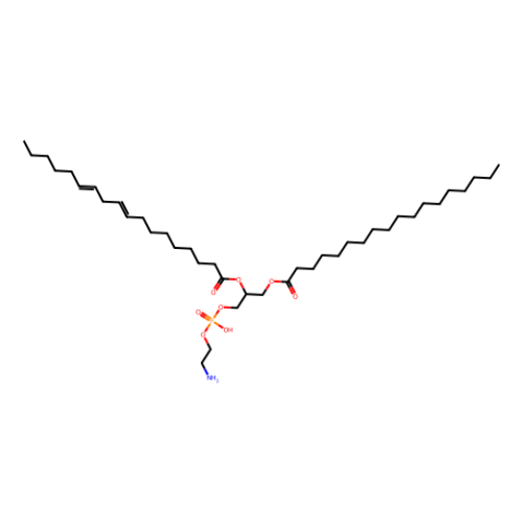 aladdin 阿拉丁 S130474 1-硬脂酰基-2-亚油酰基-sn-甘油-3-磷酸乙醇胺 7266-53-7 >99%