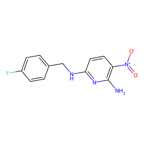 aladdin 阿拉丁 N134926 2-氨基-3-硝基-6-(4-氟苄基氨基)吡啶 33400-49-6 97%