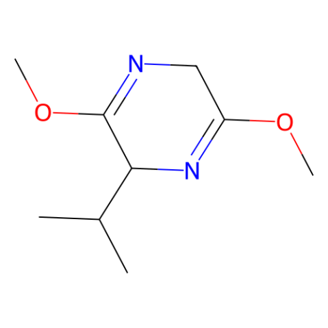aladdin 阿拉丁 D111781 (R)-2，5-二氢-3，6-二甲氧基-2-异丙基吡嗪 109838-85-9 97%