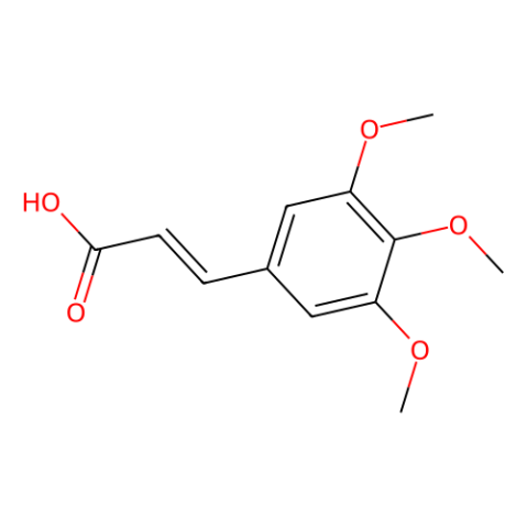 aladdin 阿拉丁 T100657 3,4,5-三甲氧基肉桂酸 90-50-6 99%