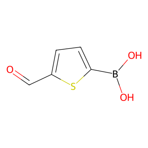 aladdin 阿拉丁 F100753 5-醛基-2-噻吩硼酸(含不同量的酸酐) 4347-33-5 97%