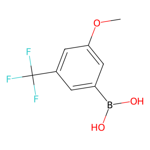 aladdin 阿拉丁 M104113 3-甲氧基-5-三氟甲基苯硼酸（含不定量的酸酐） 871332-97-7 97%