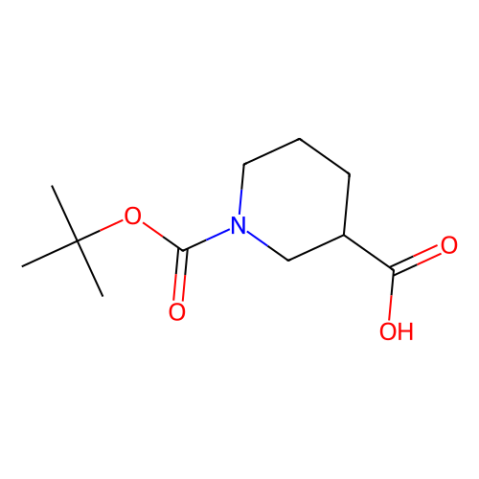 aladdin 阿拉丁 T119059 1-(叔丁氧基羰基)-3-哌啶甲酸 84358-12-3 98%