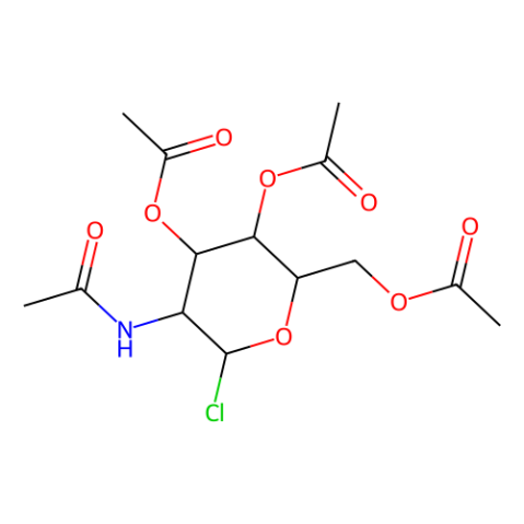 aladdin 阿拉丁 A111913 2-乙酰氨基-3,4,6-三-O-乙酰-2-脱氧-α-D-吡喃葡萄糖酰基氯 3068-34-6 95%