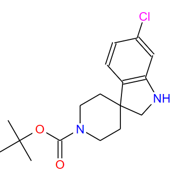 1093956-90-1；6-氯螺[叔二氢吲哚-3,4'-哌啶]-1'-羧酸叔丁酯